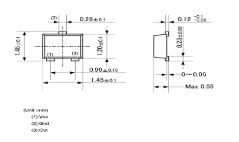 murata村田MRMS543E位置檢測AMR磁性傳感器